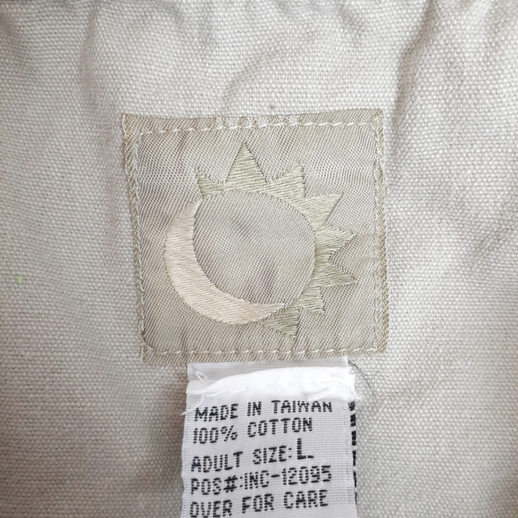 Sun And Moon Men's Long Sleeved Shirt Size Large - Picture 4 of 4